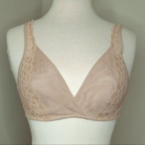 DKNY Beige Contradiction Wire-free Bra 36C